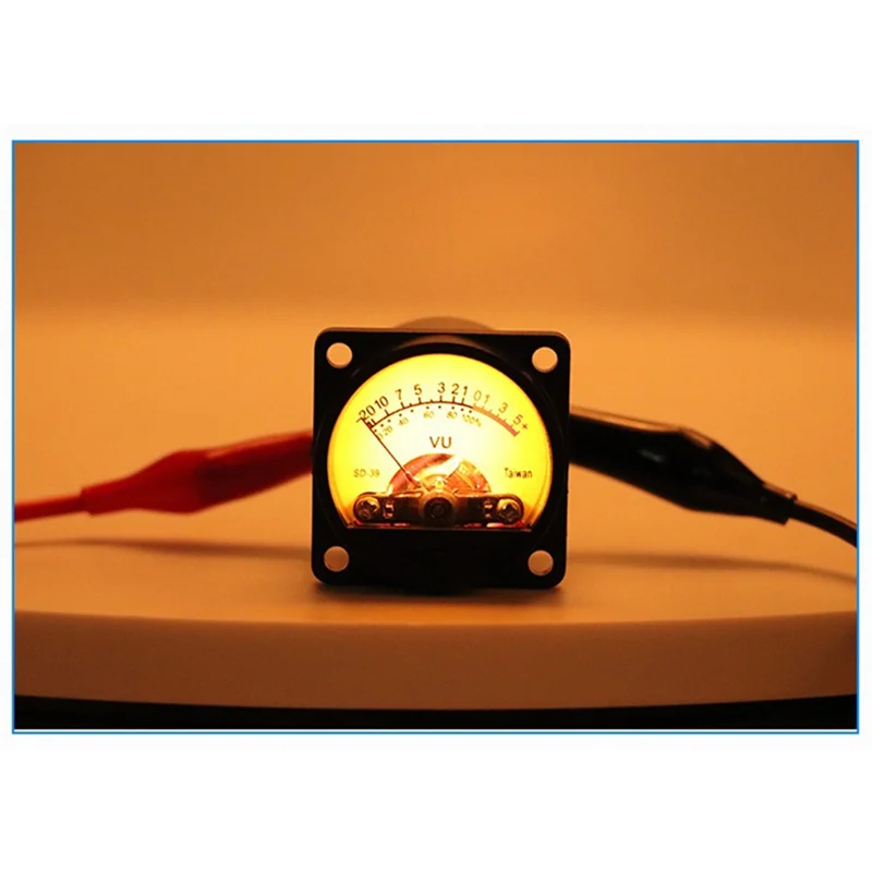 A82Z-SD-39 Analog Panel 35Mm VU DB Meter Power Amplifier Music Spectrum Analyzer Audio Level Meter W/ Backlight Driver Board
