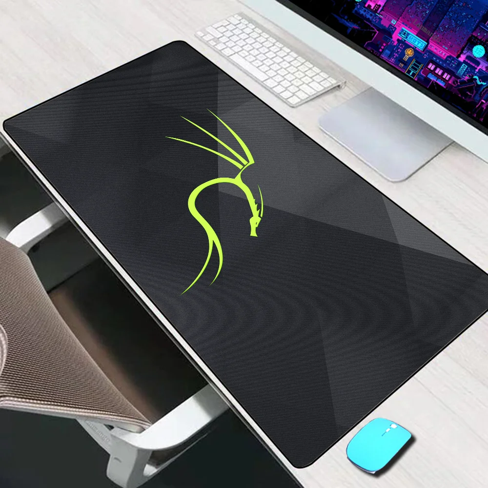 Kali Linux Large Mouse Pad Gaming Accessories Mouse Mat Keyboard Mat PC Gamer Desk Pad XXL Computer Mousepad Laptop Mausepad