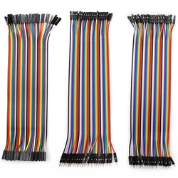 Dupont Line 10CM 20CM 30CM 40Pin Male to Male + Male to Female and Female to Female Jumper Wire Dupont Cable for Arduino DIY KIT