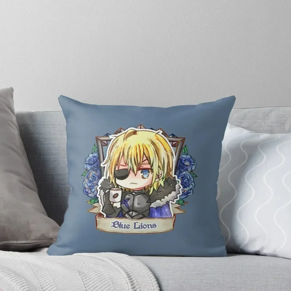 Dimitri of the Blue Lions! (Timeskip) Throw Pillow christmas pillow case Couch Pillows pillow