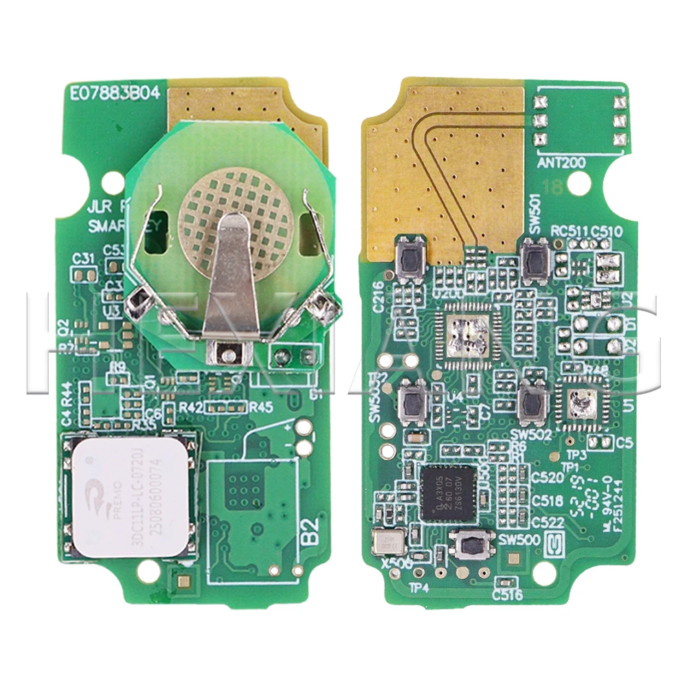 HE FOBU3JT 315MHz FOBU4LR 433MHz ID49 Chip Proximity Car Remote Key For Land Rover Velar Range Discovery 2017 2018 2019 2020