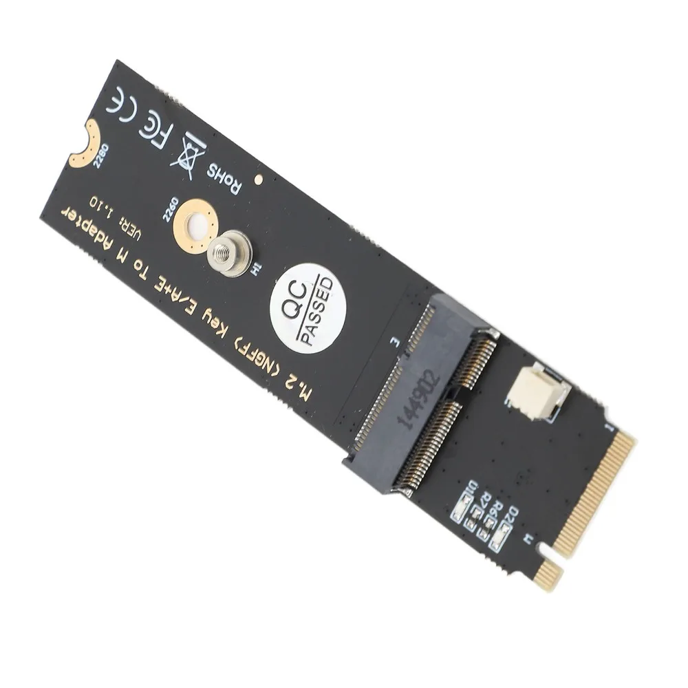 USB 2Pin Cable M.2 NGFF A E Key Adapter No Driver Required Plug and Play M.2 Key M SSD Adapter M.2 Key M Adapter Desktop PC