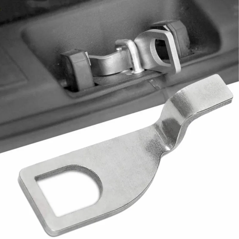 

Stainless Steel Boot Tailgate Holder Bracket Hook Air Vent Extension Latch for VW T5 T6 California Camping Multivan