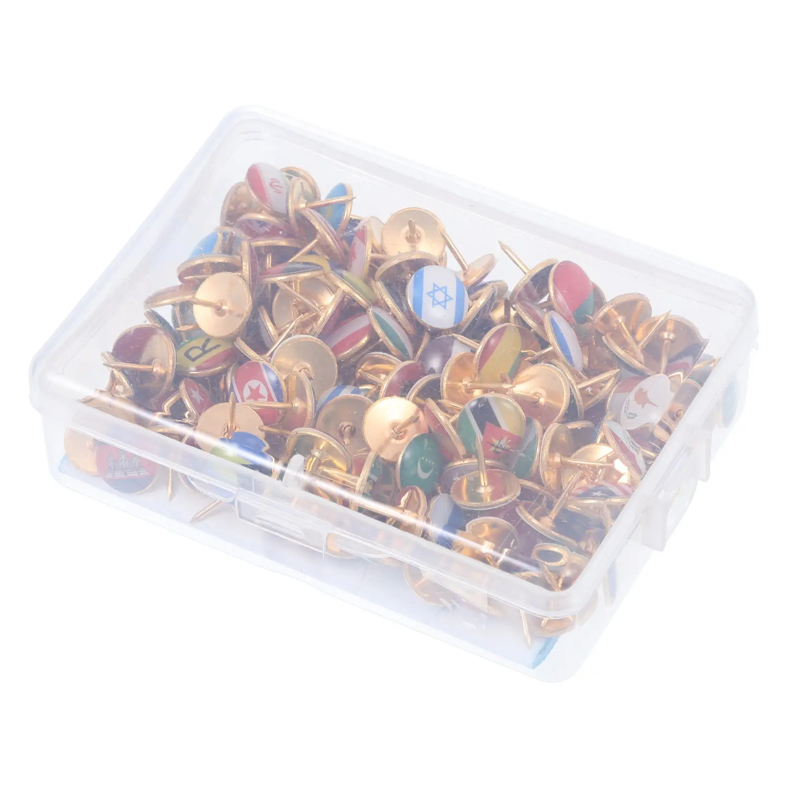194pcs-epoxy-coated-national-flag-pushpins-multipurpose-steel-thumbtacks-for-message-boards-photos-notes-maps-locations