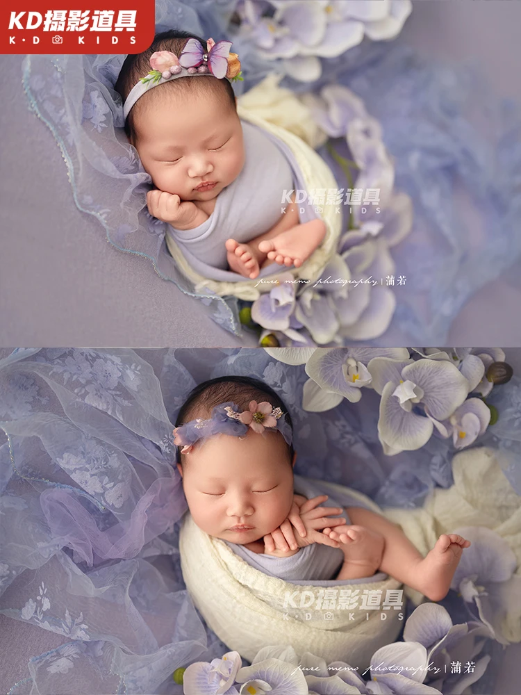 Photography props Full moon newborn baby taking photos clothing baby childrens studio disfraz bebes  roupa bebe  신생아