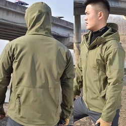 Chaqueta táctica softshell invierno – Campo, senderismo y caza hombre