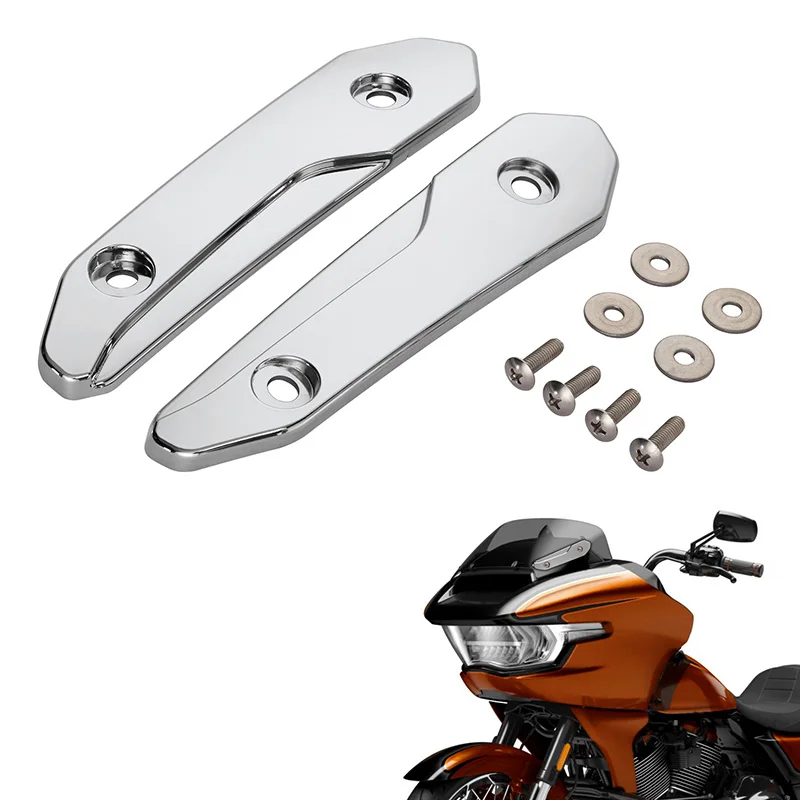 Motorcycle Windshield Side Trim Split Windscreen Fit For Harley CVO Road Glide 2023-2025 2024