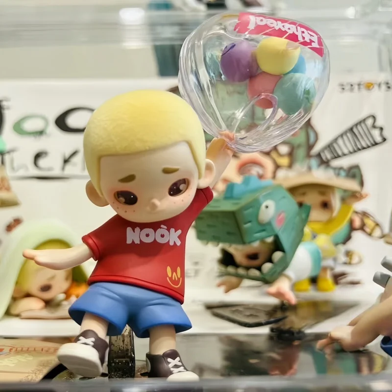 

Аутентичная креативная кукла-автомобиль для мальчиков Nook, коллекционная модная игрушка в слепой коробке, подарок для детей первого поколения