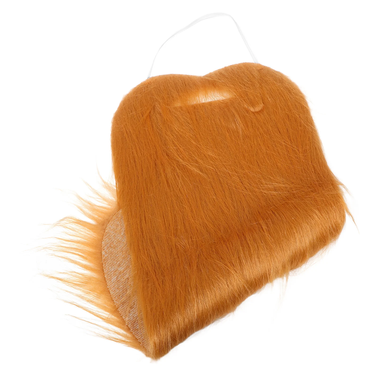 Barba falsa larga y realista para Halloween, disfraz de Cosplay, accesorios de fiesta, pelo Facial divertido, barba de bigote falsa