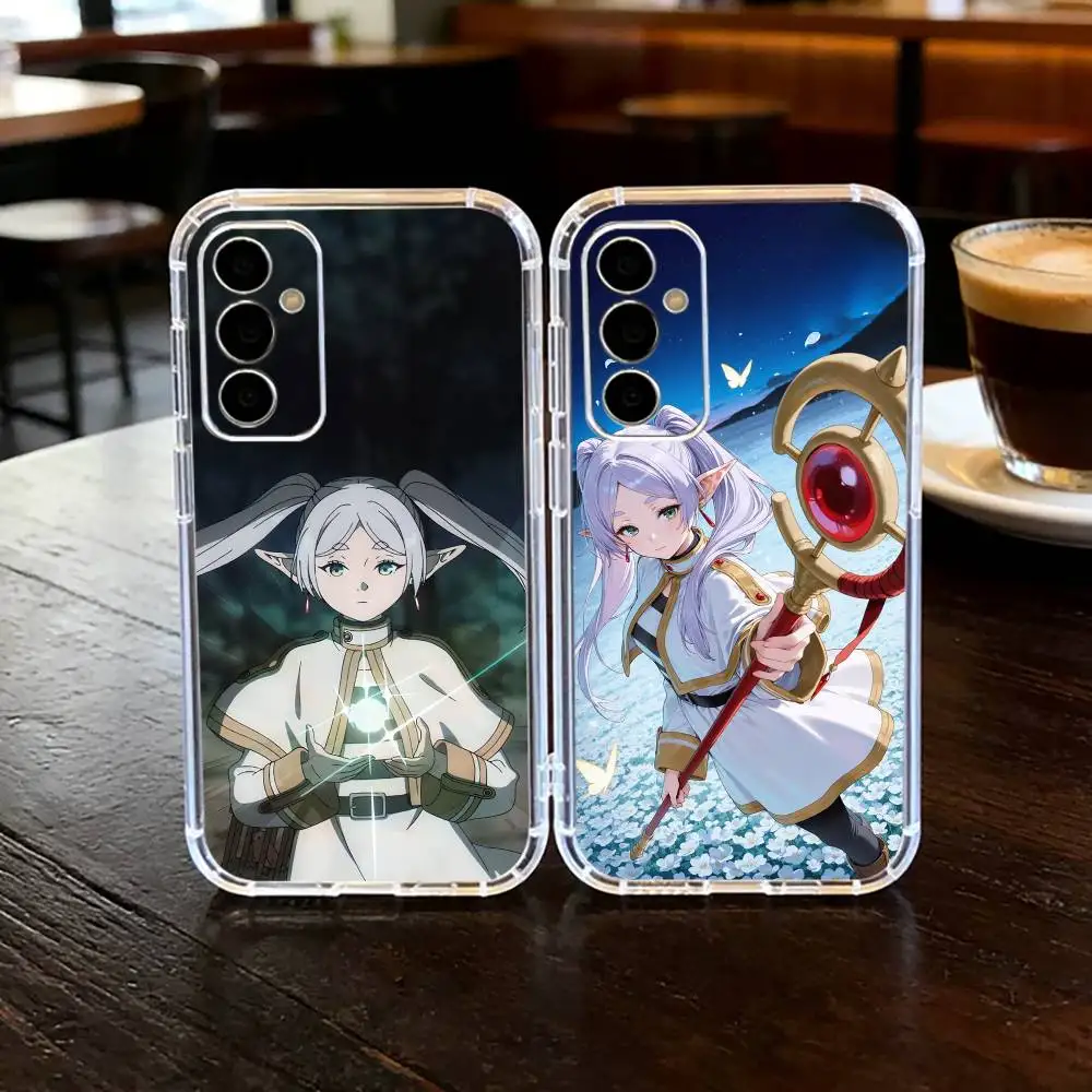 Great Magician-Frieren   Phone Case For SamsungA10,12,20,21S,30,31,40,50,51,52,70,71 Transparent Cover