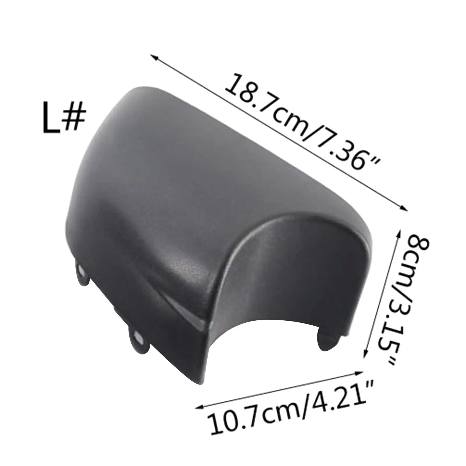 Wing Mirror Bottom Cover Durability Sturdy Replacement for Fiat Talento