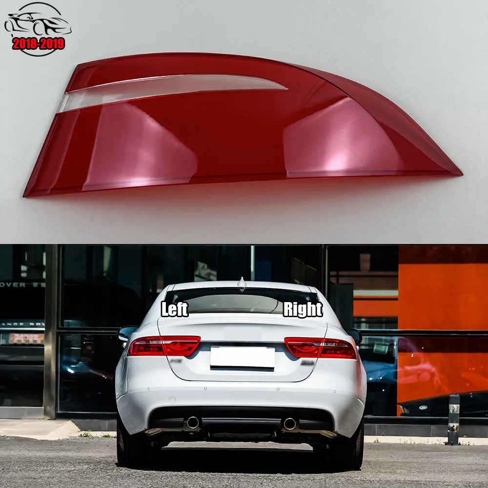 

For Jaguar XE 2018 2019 Car Rear Taillight Shell Brake Lights Shell Replace Auto Rear Shell Cover Taillamp Lampshade