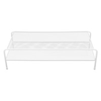 Metal Monitor Stand White Riser for Laptop Computer Desk Ergonomic Office Mesh Frame Multi Function Desktop ganizer