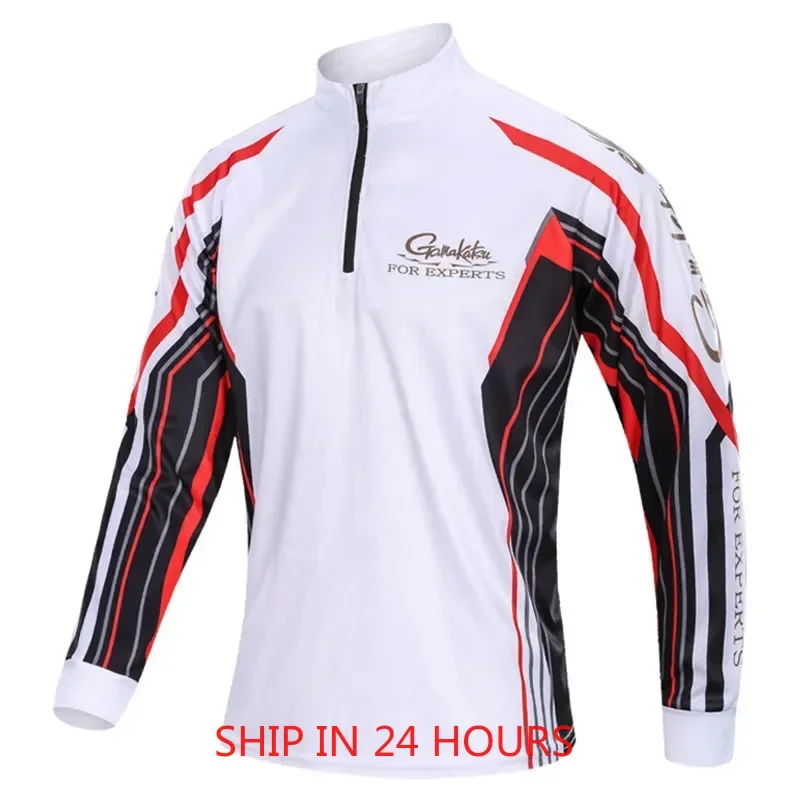

Breathable Men Fishing Shirts Sport Outdoor Long Sleeve Jerseys Profesional Quick Dry Sun Anti-UV Hiking Clothes