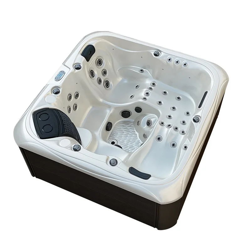 Acrylic spa spa Jacuzzi Villa courtyard Home parent-child multi-player entertainment bath constant temperature