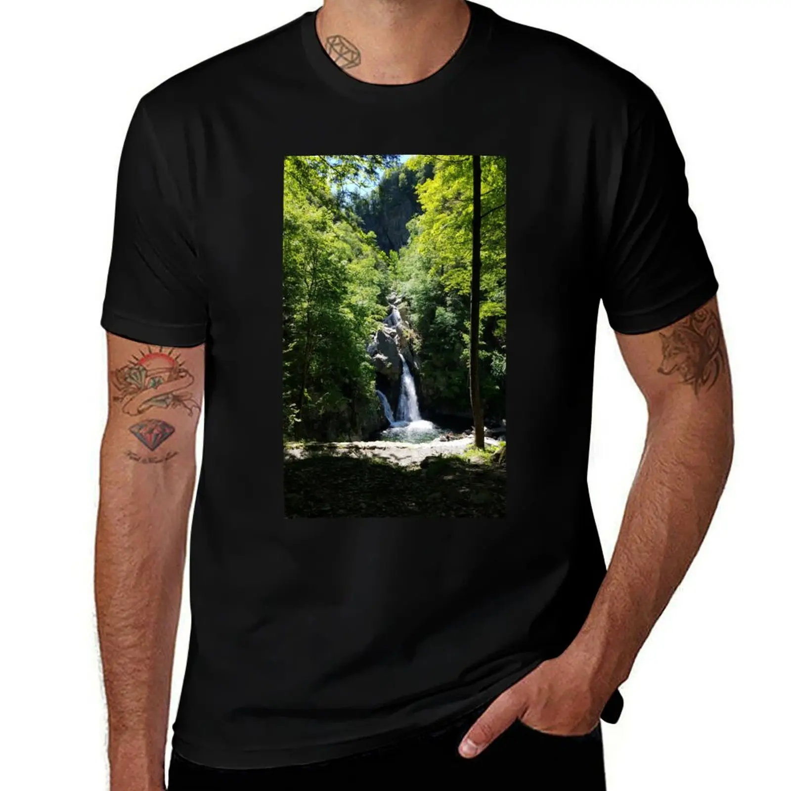 

Bash Bish Falls T-Shirt summer 2025 anime t shirts boys whites luxury designer men t shirts high quality
