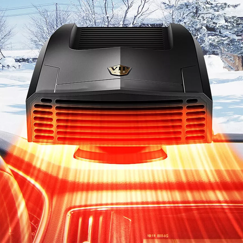 

Car Windscreen Defogging Fan 12V/24V Car Heater Car Heater Warmer Defroster Car Heating Cooling Fan