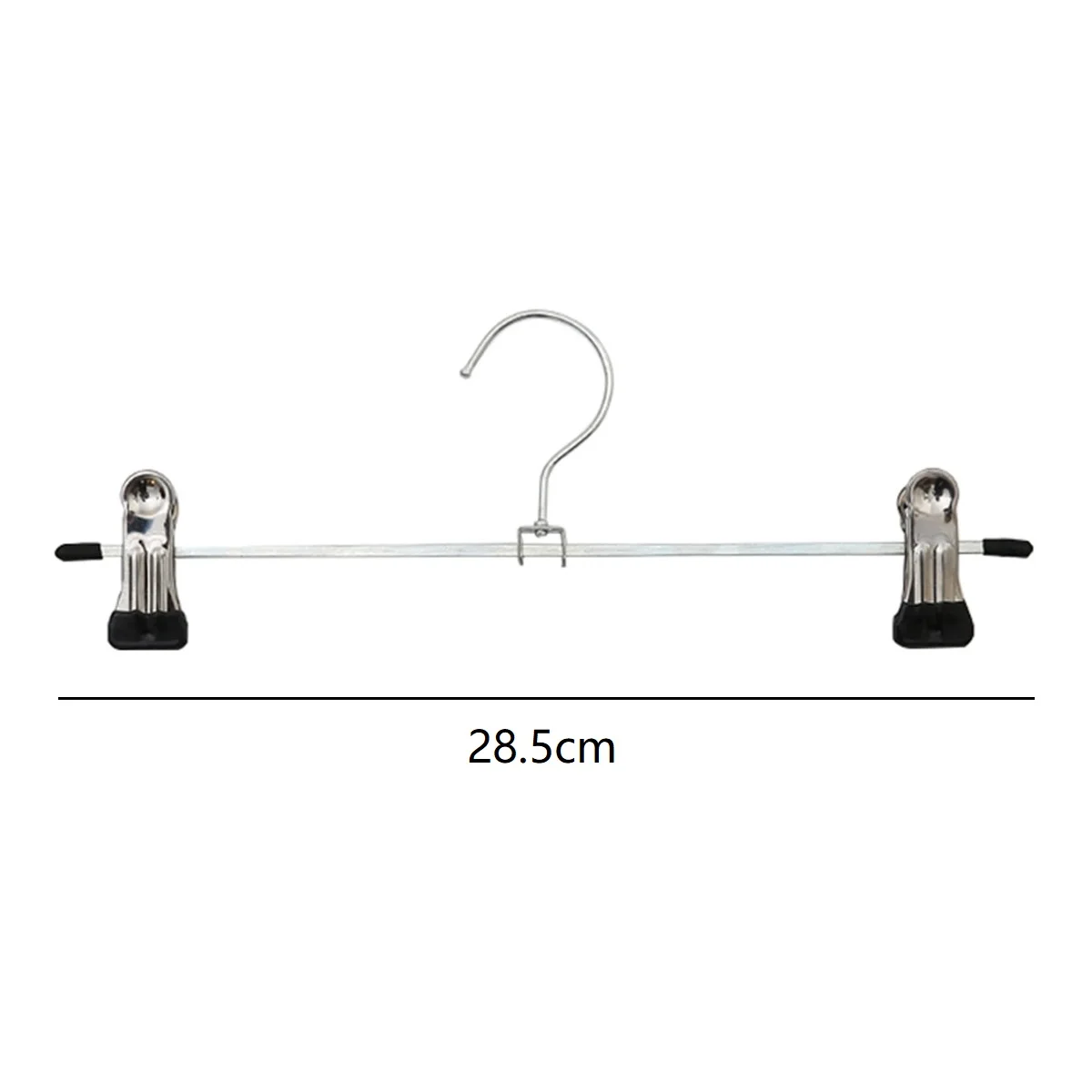 Metal Trouser Hanger Pants Rack Clip Multi-purpose Anti-slip Wardrobe Clip Pants Adjustable Clamp Clothes Hanger for Skirts