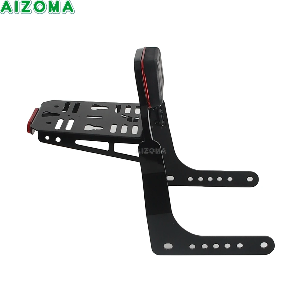 Motorbike Passenger Backrest Sissy Bar Rear Luggage Rack For Harley Softail Low Rider ST FXLRST EI Diablo FXRST Sport Glide FLSB view 5