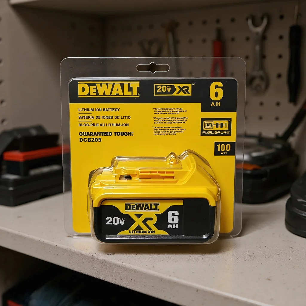 Originální baterie Flexvolt DEWALT 20V/60V DCB606 DCB182 DCB205 DCB206 DCB209 pro elektrické nářadí 20V baterie 5AH 6AH 9AH Dewalt - náhled 2