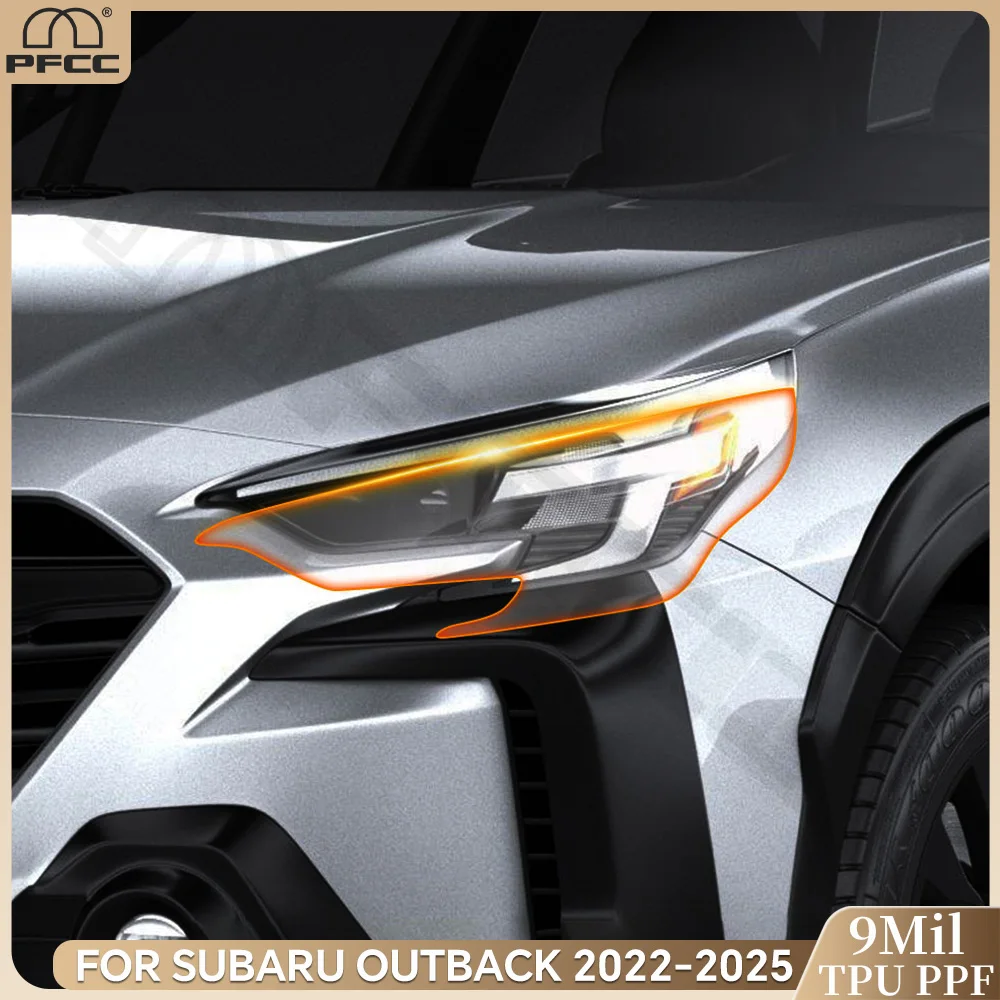

Для Subaru Outback 2022-2025 предварительно вырезанные фары заднего вида B C стойки защитная пленка для краски из ТПУ прозрачная PPF устойчивая к царапинам