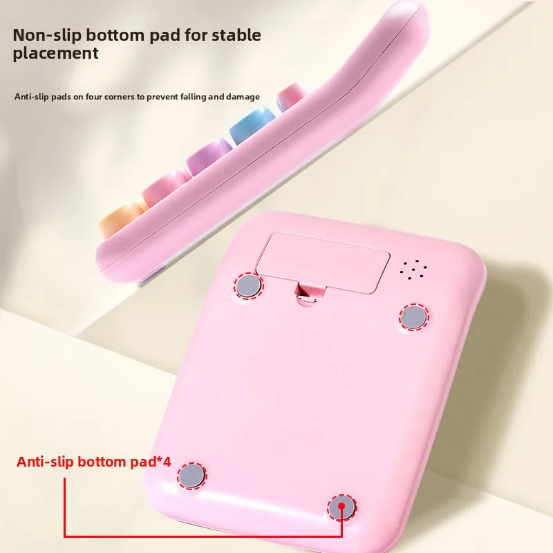 آلة حاسبة الدوبامين الأكثر مبيعًا: لون الحلوى، عالية الجمالية، متعددة الوظائف، حصريًا للأطفال والطلاب