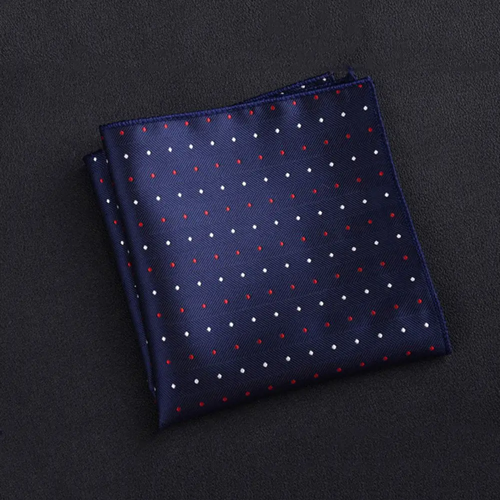 Klasyczna chusteczka ślubna dla mężczyzn w paski, kropki, kwiaty, kwadratowa, męska chusteczka do kieszeni, koreańska chusteczka do kieszeni, ręczniki do kieszeni.