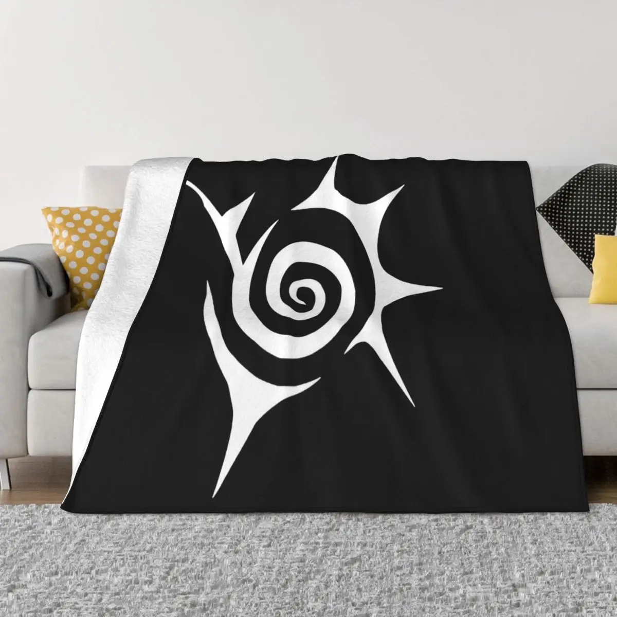 Seven Deadly Sins Demond Clan Mark Nanatsu No Taizai Anime Manga A211 Famous Throw Blanket