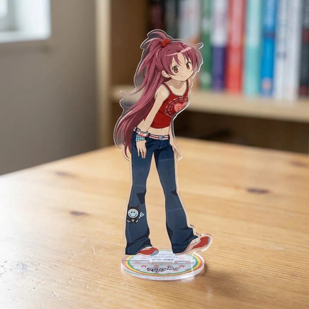 Anime Puella Magi Madoka Magica 15cm Acrylic Stand Set, Mado Desk-ornament, Fan-gift, Halloween Collectible Merchandise Keychain