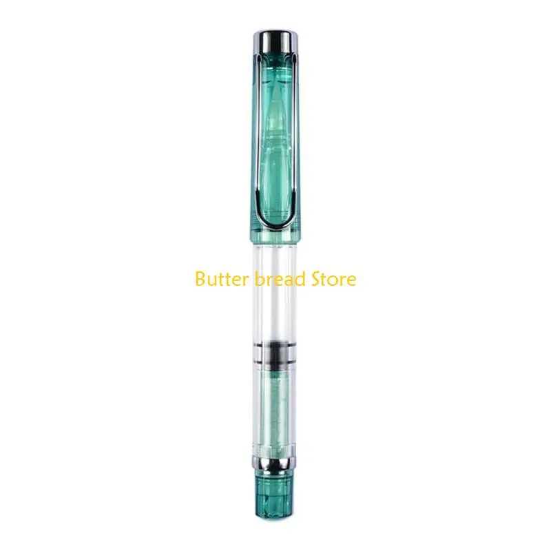 W89C Brush Metal Pen Clip Detachable Refillable for Beginners