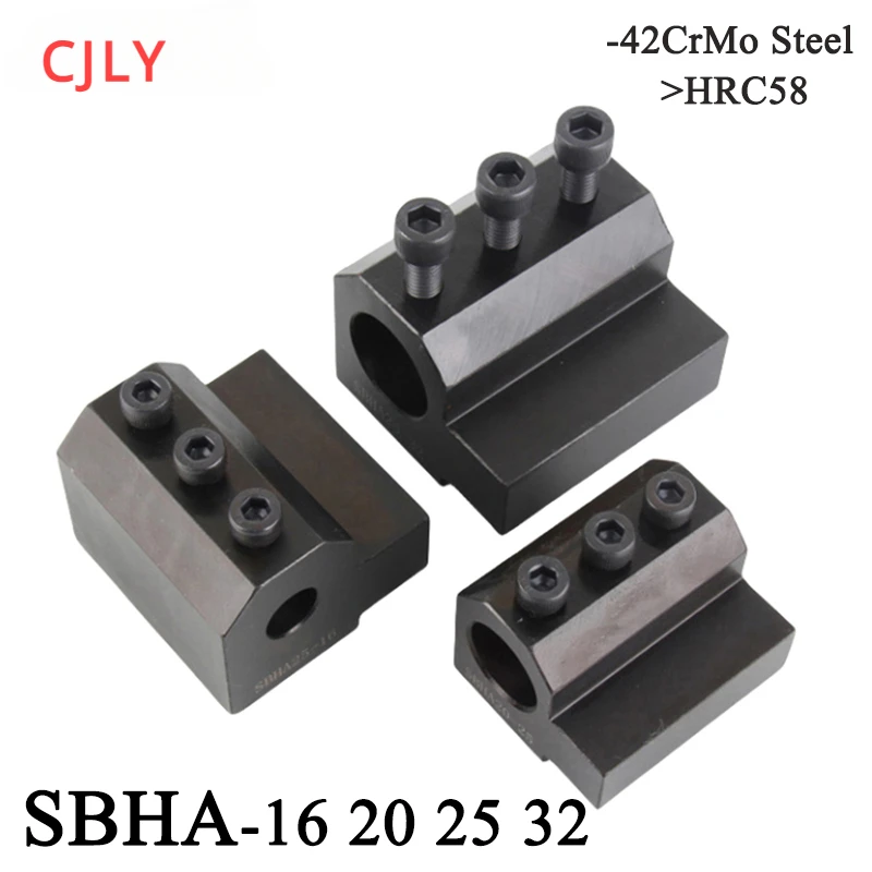 

CJLY SBHA16-20/SBHA20-25/SBHA25-50 2525-2D CNC Lathe Inner Diameter Auxiliary Tool Holder Tool Sleeve Inner Hole Guide Sleeve