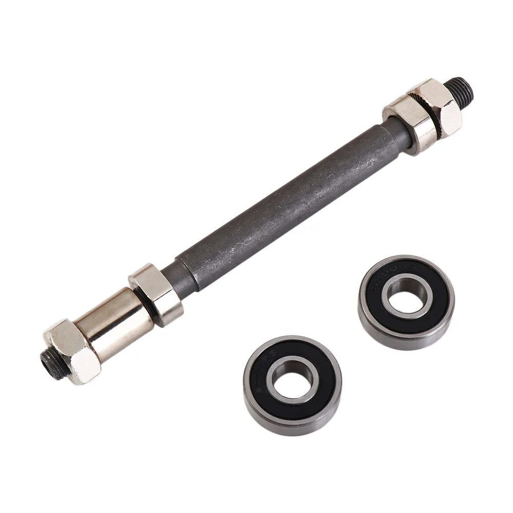 Tool Steel Wheel Hub Hollow Spindle Shaft Cycling Supplies Bike Axle Bike Bearings Front Rear Axle Bicycle Hub Axle Axle Lever