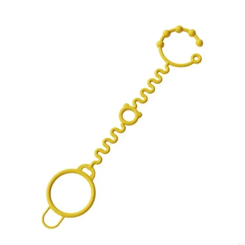 

A5YC Silicone Anti Drop Strap Easy to Use Strap Drop Proof Drink Hold for Baby Bottle