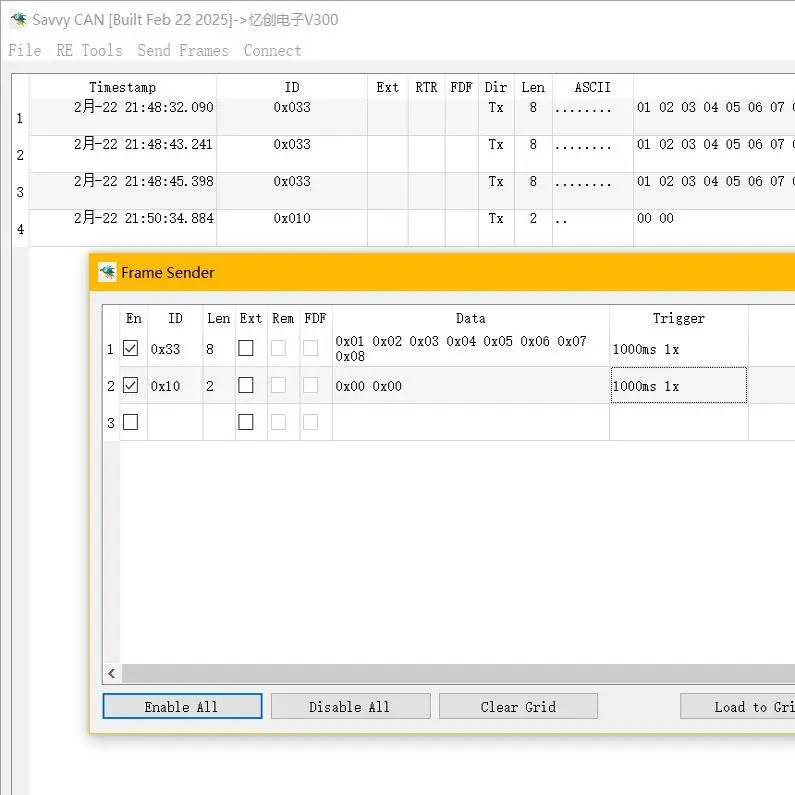 Автомобильный логический анализатор LIN/карта LIN/автомобильная шина LIN2.0/мастерная и ведомая шина LIN