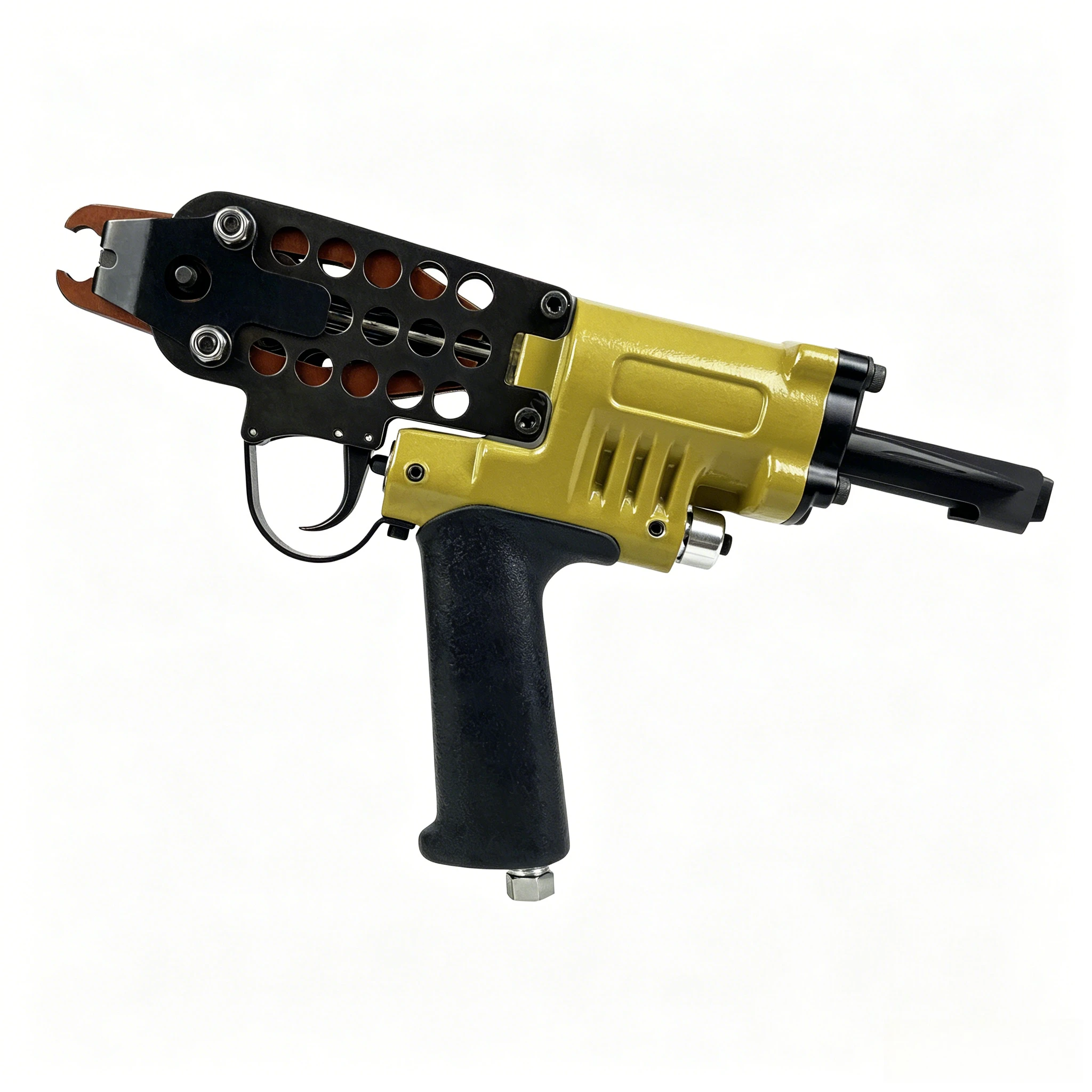 SC7C Pneumatic C-Ring Nailer, Air Powered Hog Ring Gun for C-Type Fastening Installation New