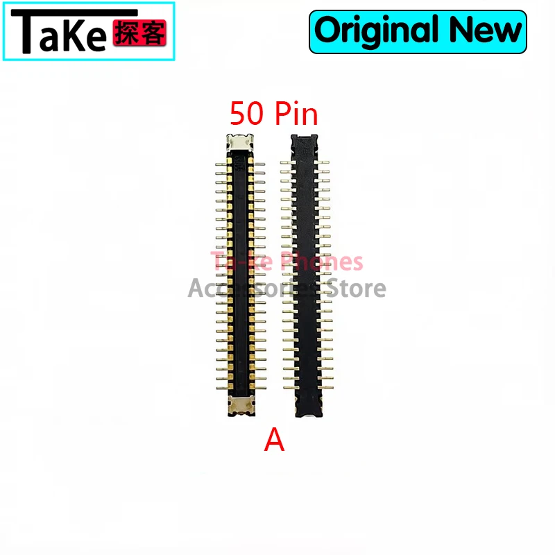 10-100Pcs for Infinix Tecno Oraimo Ltel USB Charger Charging Contact Plug 30/38/ 50/ 60Pins LCD Display Screen FPC Connector