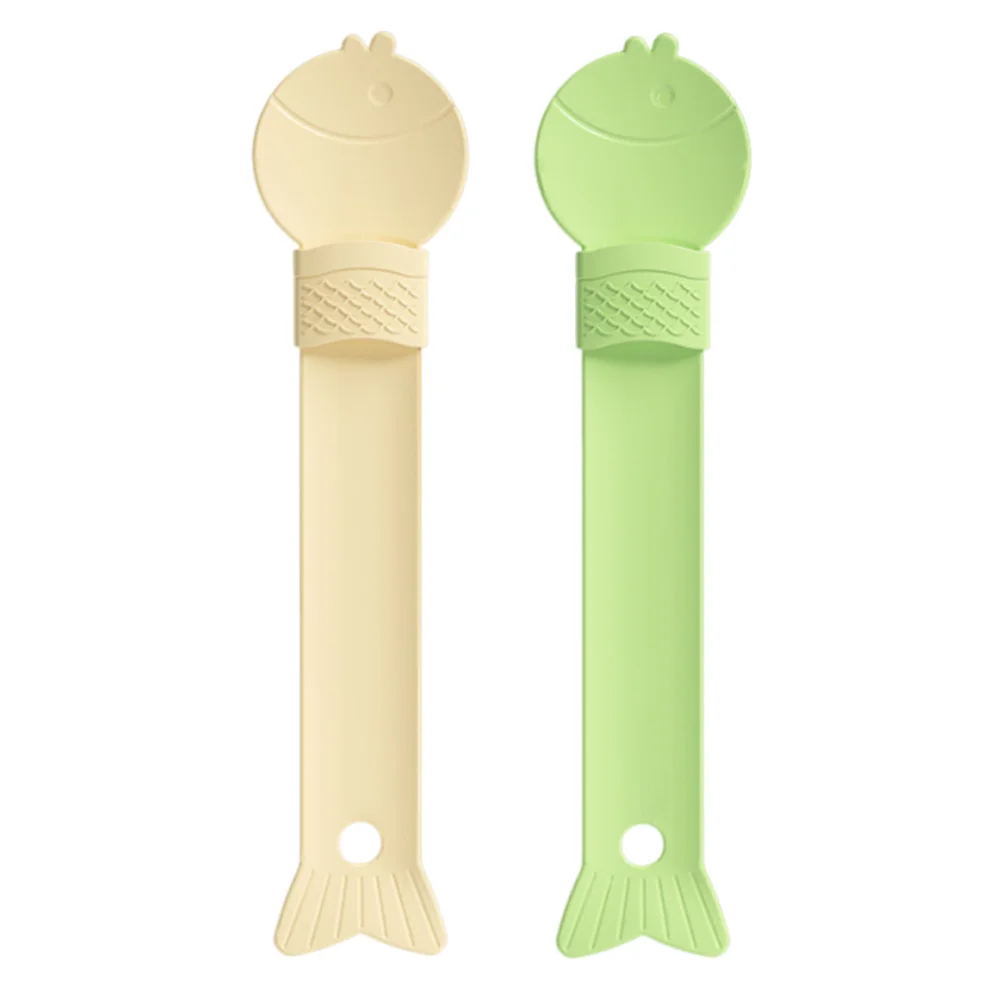 

10Pcs Cat Treat Feeder Spoon Fish Design Pet Food Squeeze Dispenser Stick Dog Cat Supplies Wet Food Feeding Tool Easy Clean