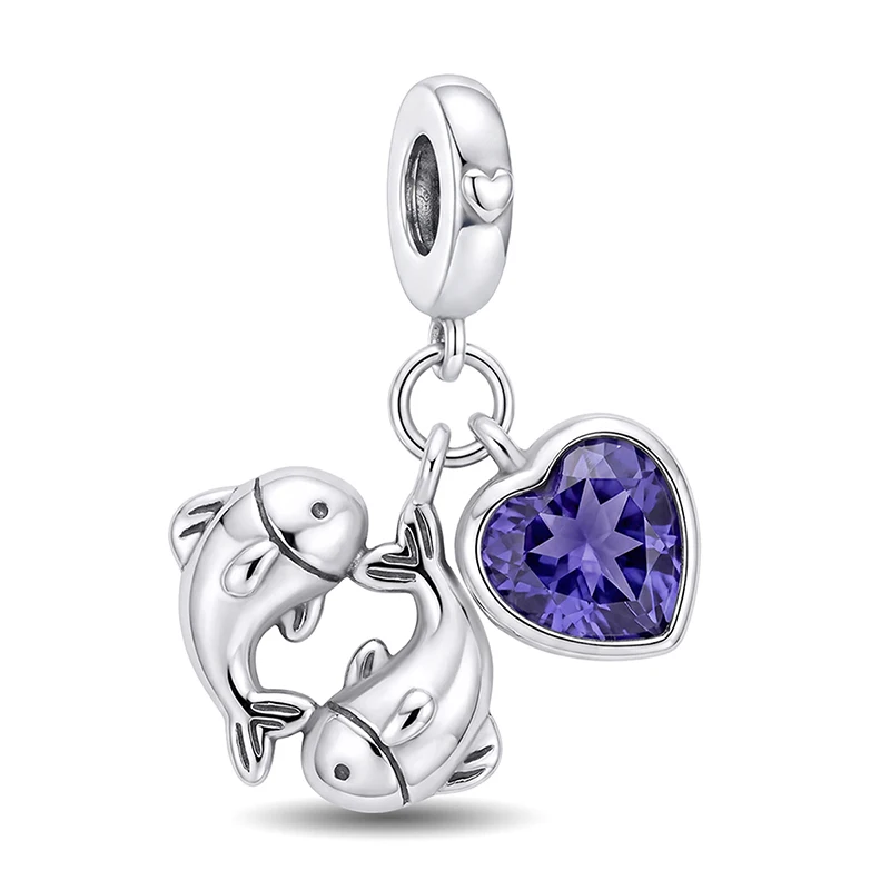 Cute Fashion Personalized Constellation Charms Beads Fit Original  Bracelets Bangles 925 Sterling Silver Fine Jewelry Gift