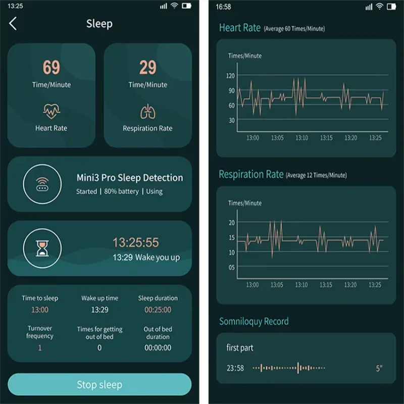 

Уникальное устройство Smart Sleep Better Medical Device 2025 CES против бессонницы с трекером и управлением через приложение