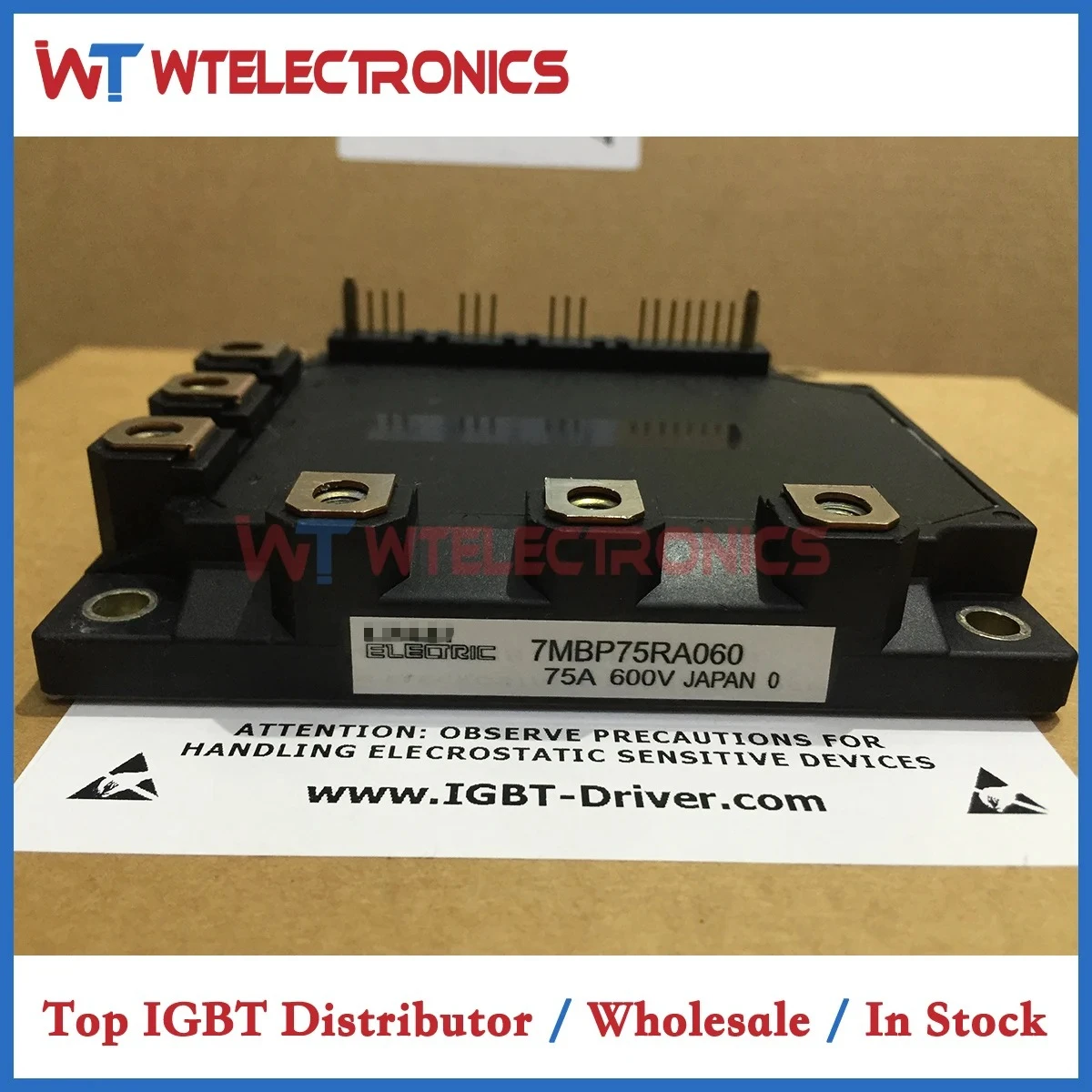 

Genuine 7MBP75RA060 IGBT Power Module 7MBP75RA060
