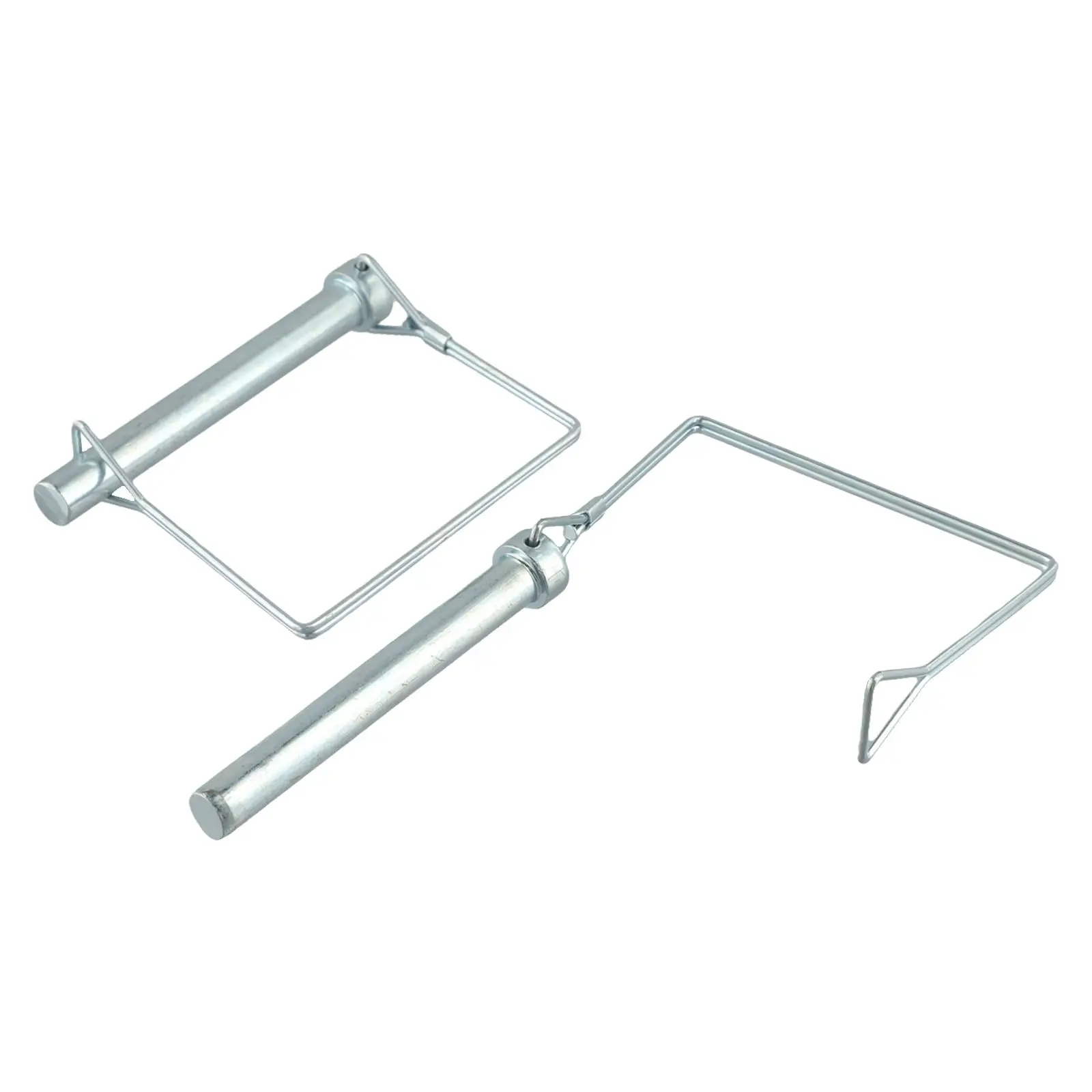 Square lock pins 4 pcs made from carbon steel to secure trailers farms gardens and lawns with reliable locking mechanism