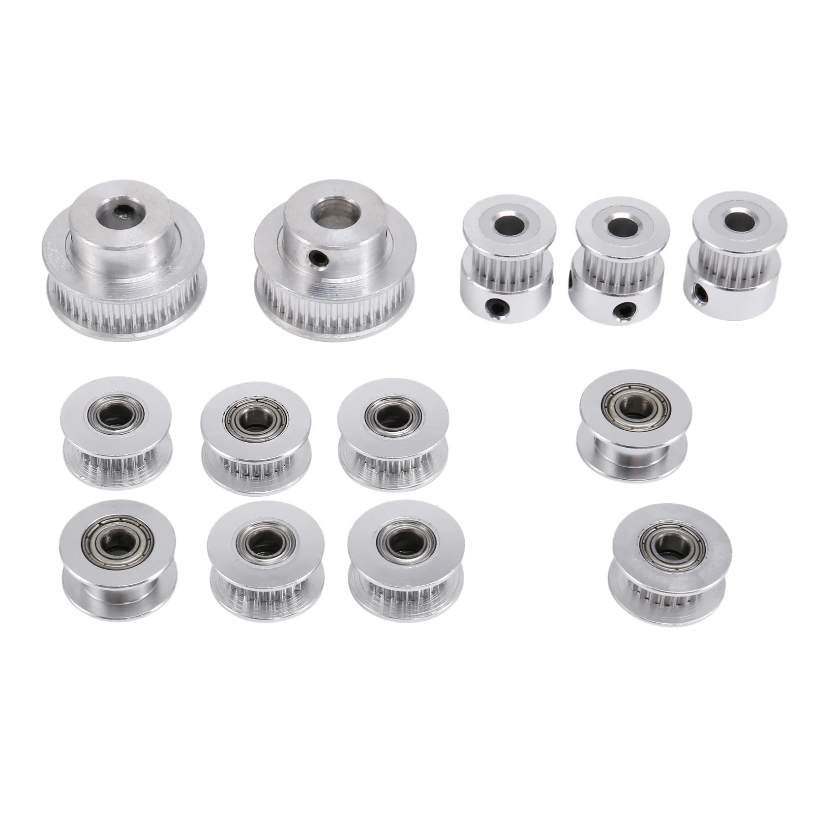 3D Printer VzBoT Vz235 GT2 Idler with 2GT Gates 6MM Belt Kit 20T Timing Pulley Bore 5mm 40T Bore 8mm