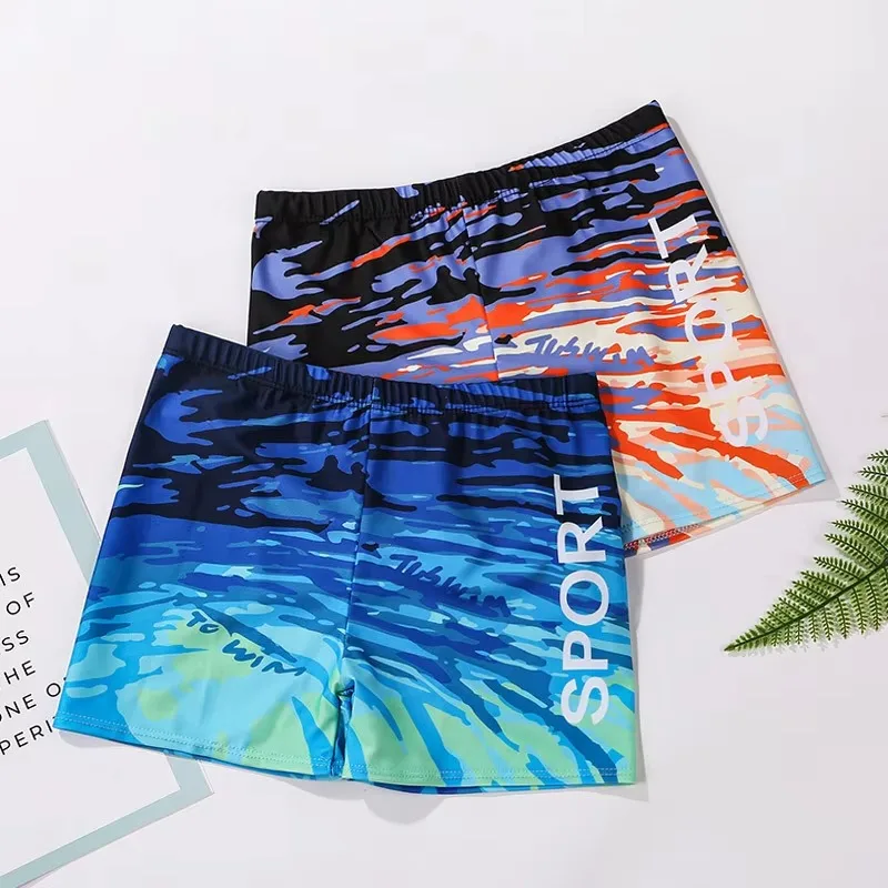 Summer Boys Swimming Trunks Cool Teenager Swimwear for Kids Swimsuit Cartoon Toddler Shorts Children Beach Pants Clothing