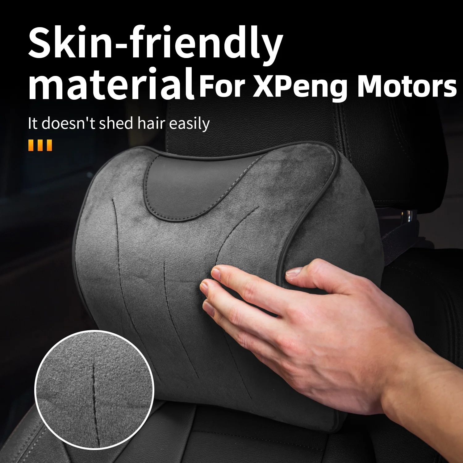 Acessório de Interior Automotivo: Almofada de Apoio de Pescoço Macia para Carros XPeng Motors G6 G9 P7 P7i L7 L8 L9 - Gadgets para Interior de Carro