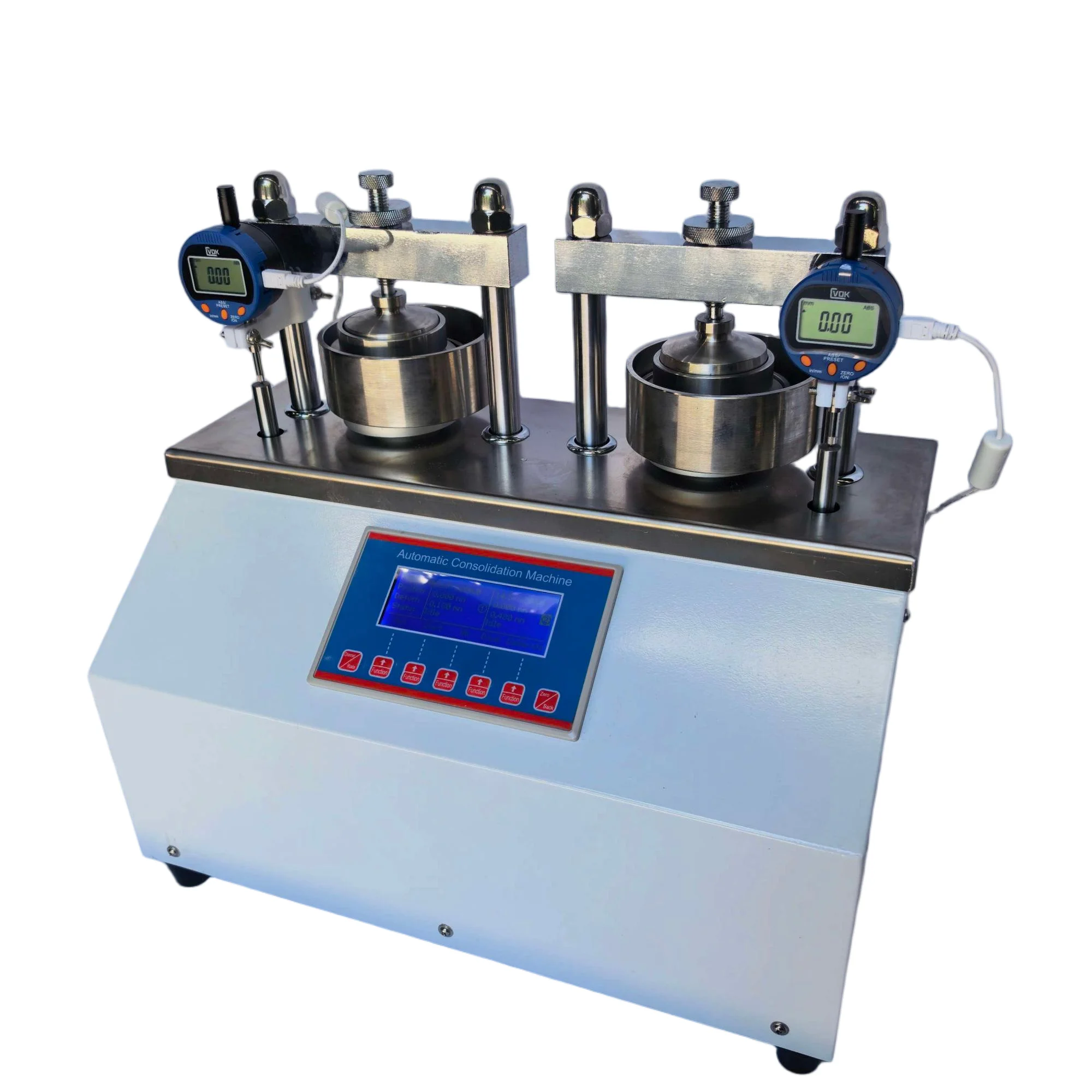 High Precision Full Automatic Soil Consolidation Tester    Oedometer Soil Compression Testing