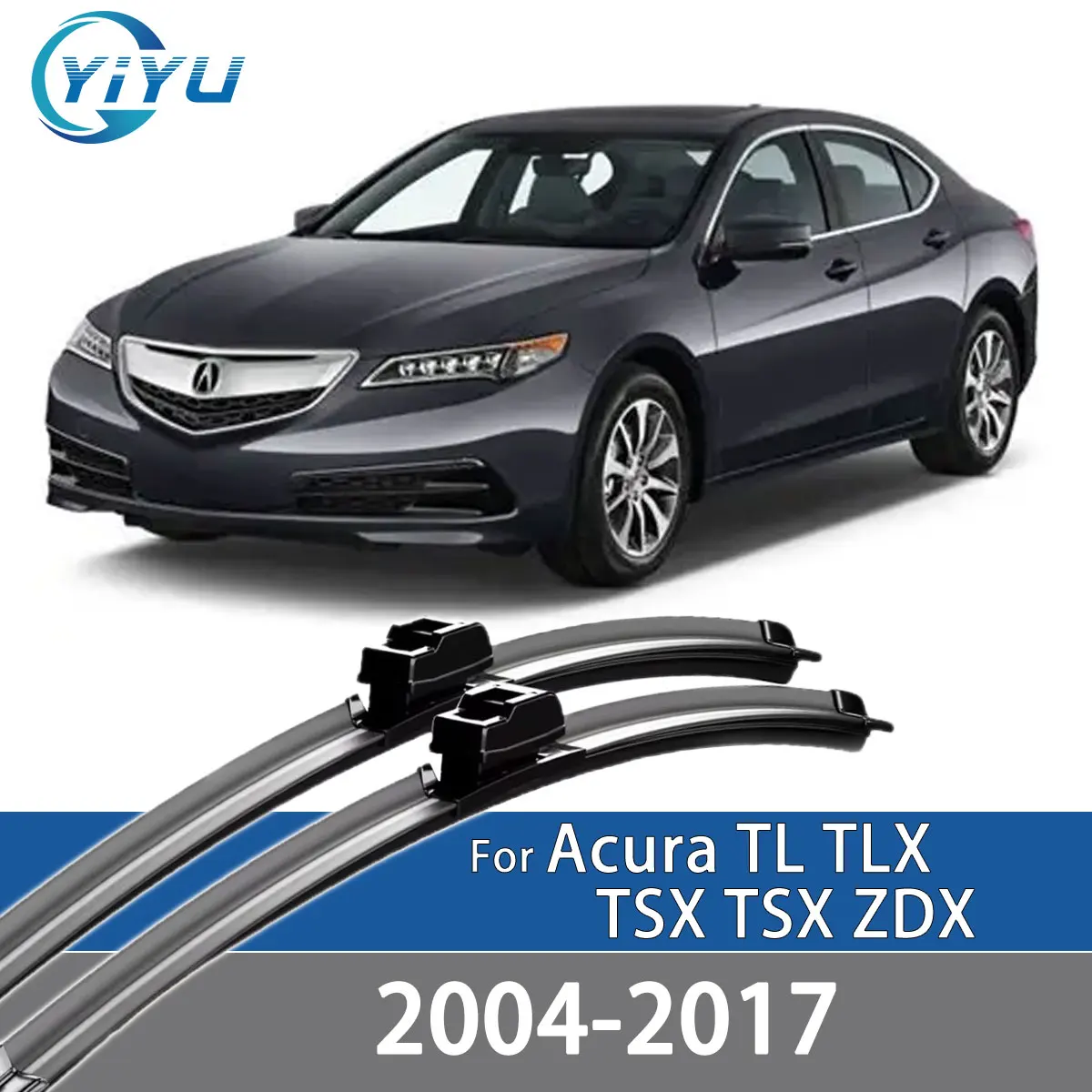 

2PCS Car Front Wiper Blades For Acura TL TLX TSX TSX ZDX 2004-2017 Windshield Windscreen Accessories