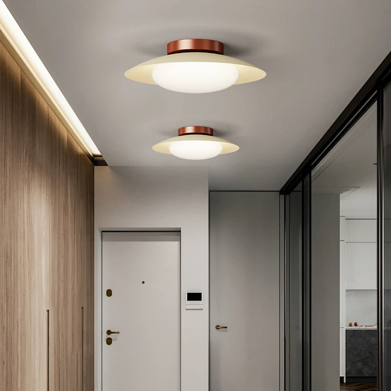 الطيف الكامل حماية العين شرفة أضواء السقف الوسابي الرياح نمط الممر مرحاض ضوء كريمي ضوء غرفة نوم رئيسية