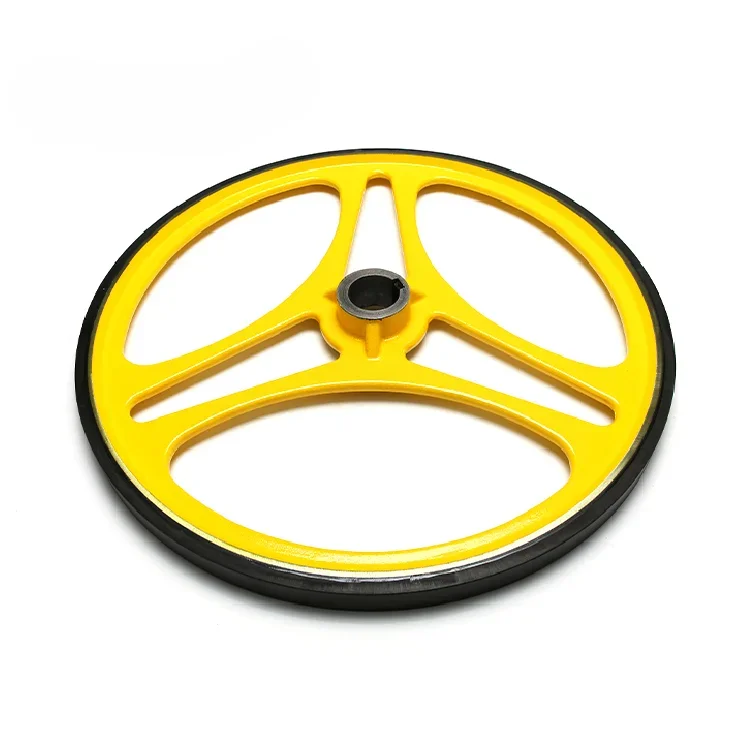 درابزين السلالم المتحركة مع عجلة القيادة الأسطوانة 580 * 50 * 34 أجزاء المصعد عجلة الاحتكاك السلالم المتحركة