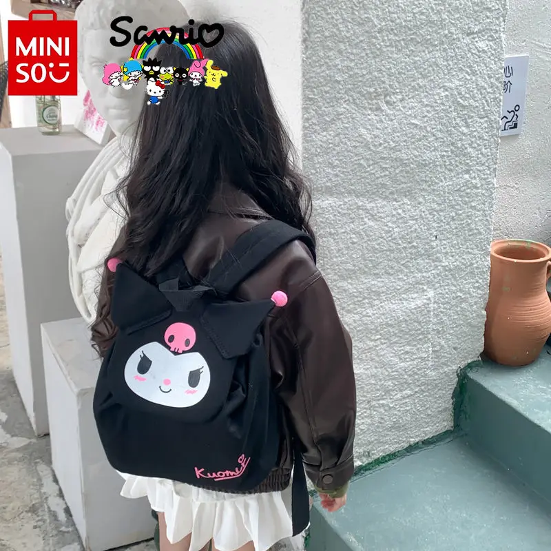 Miniso Sanrio Новый женский рюкзак модный высококачественный Детский рюкзак мультипликационный Универсальный вместительный рюкзак для хранения