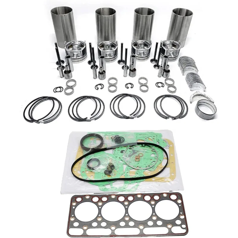 

V3307-DI-T V3307 Overhaul Rebuild Kit 1J770-2111 1J751-2111 For Kubota Engine V3307-DI-T KX080-3 KX080-4 M6040 M6060 M7060